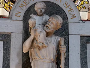 Belfort: Sculpture, Cathedrale Saint-Christophe, Belfort, France