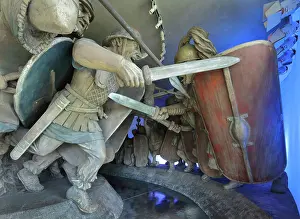 Combats: Sculpture, Centre d'Interpretation, MuseoParc