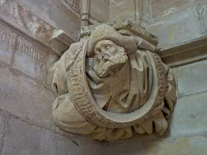 Corbel: Sculpture, Chapelle Jean de Bourbon, Abbaye de Cluny, Cluny