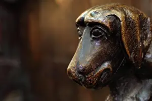 Armrest: Sculpture, Choir Stall, Cathedral Saint-Samson
