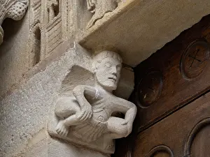 Collegiale: Sculpture, Collegiale Saint-Hilaire, Semur-en-Brionnais