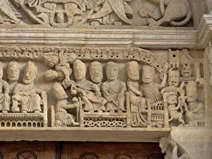 Arius: Sculpture, Collegiale Saint-Hilaire, Semur-en-Brionnais
