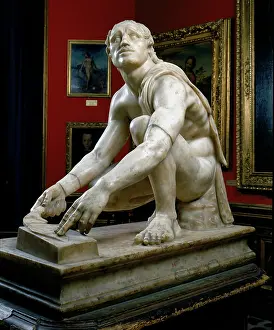 Pergamo: Sculpture depicting Knife-grinder