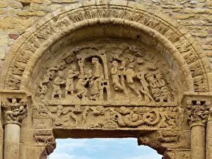 Prieure: Sculpture, Eglise Notre-Dame-de-l'Assomption, Anzy-le-Duc