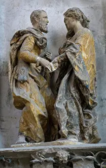 Florentin: Sculpture, Eglise Saint-Pantaleon, Troyes, Aube, France