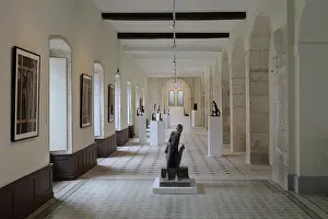 Bernardine: Sculpture exhibition, Abbaye d'Auberive, Haute-Marne, France