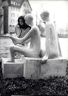 Hanne: Sculpture by Hanne Schorp-Pflumm at Stuttgart school