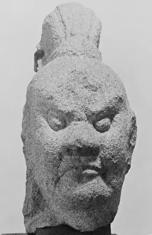 Bolt: Sculpture of the Head of Vajrapani from 8th century