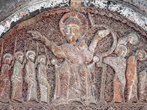 Canyon: Sculpture, Hovhannavank monastery, Ohanavan, Aragatsotn, Armenia