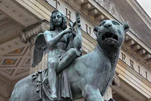 Schinkel: Sculpture, Konzerthaus, Berlin, Germany