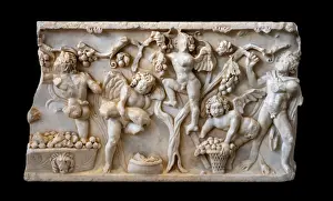Sarcophagus: Sculpture, Lapidarian Gallery, Narbo Via museum, Narbonne