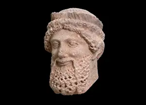 Larnaca: Sculpture, Larnaca District Museum, Larnaca, Cyprus
