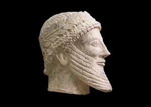 Larnaca: Sculpture, Larnaca District Museum, Larnaca, Cyprus