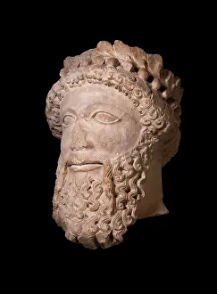 Larnaca: Sculpture, Larnaca District Museum, Larnaca, Cyprus