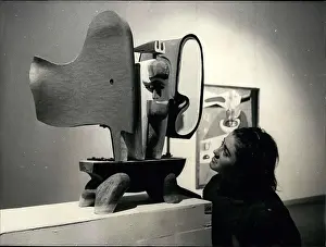 Corbusier: Sculpture in Le Corbusier exhibition, Paris