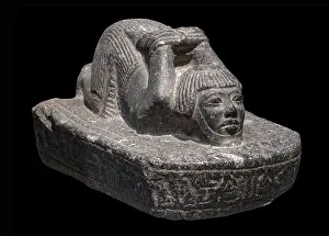 Prostrate: Sculpture, Luxor Museum, Egypt
