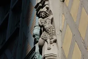 Lefebvre: Sculpture, Maison d'Adam, Angers, Maine-et-Loire, France