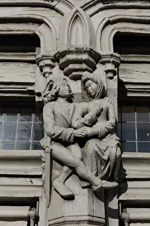 Lefebvre: Sculpture, Maison d'Adam, Angers, Maine-et-Loire, France