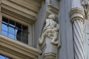 Lefebvre: Sculpture, Maison d'Adam, Angers, Maine-et-Loire, France