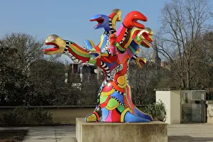 Barrault: Sculpture, Musee des Beaux Arts, Angers, Maine-et-Loire