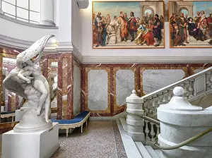 Banister: Sculpture, Musee des Beaux Arts, Nice, Provence, France
