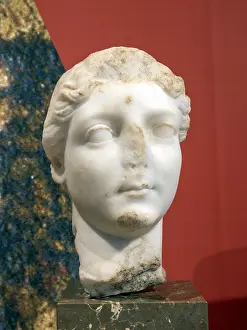 Augusta: Sculpture, Museo Arqueologico Nacional, Tarragona, Catalonia, Spain