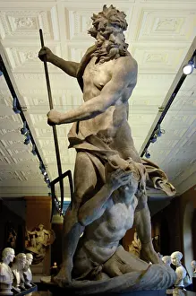 Neptune: Sculpture, Neptune and Triton, by Bernini