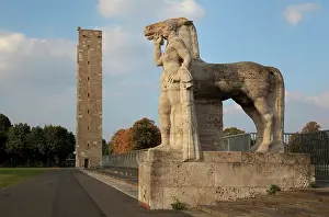 Olympiagelande: Sculpture, Olympiastadion, Berlin, Germany