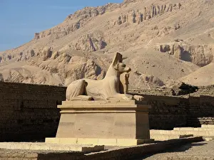 Anubis: Sculpture, Ramesseum, Theban Necropolis