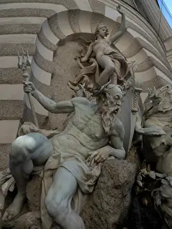 Erlach: Sculpture, Spanische Hofreitschule, Vienna, Austria