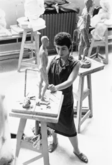 Concentrating: Sculpture student at Central School of Art