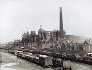 Scunthorpe: SCUNTHORPE IRON WORKS