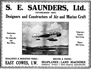 S.e.saunders: S.E. Saunders - Constructors Of Air & Marine Craft
