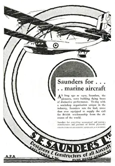 S.e.saunders: S.E. Saunders - Marine Aircraft Since 1912
