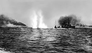 Allocated: Sea battle during the First World War