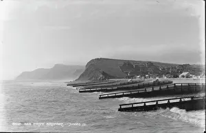 Groynes: Sea Front at Bridport
