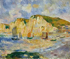 Plein: Sea and Cliffs, by Renoir