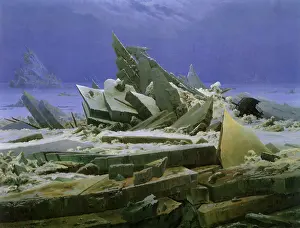 Seascapes: The Sea of Ice, by Caspar David Friedrich