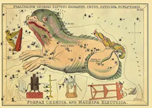 Serpentine: Sea Monster with Stars