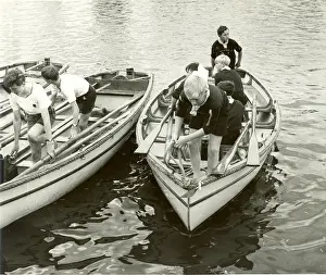 Dinghies: Sea Scout crews in dinghies