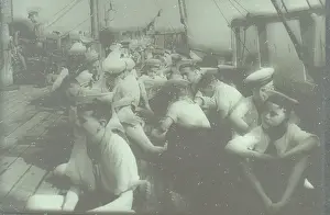 Implacable: Sea Scouts on board HMS Implacable, Portsmouth