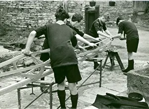 Carpentry: Sea Scouts building a kayak