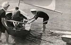 Olympiad: Sea Scouts helping at the 1948 Olympics