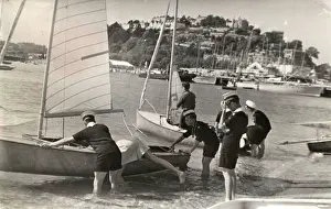 Assisting: Sea Scouts helping at 1948 Olympics