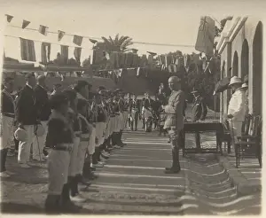 Bunting: Sea Scouts taking part in an activity, Gibraltar