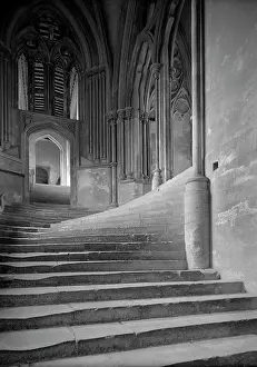 Felton: Sea of Steps, Wells Cathedral