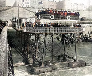 Rottingdean: Sea trip by rail, Brighton electric railway