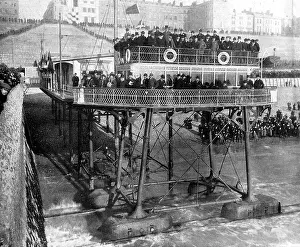 Rottingdean: Sea trip by rail, Brighton electric railway
