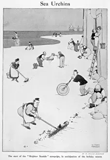 Brighter: Sea urchins by William Heath Robinson