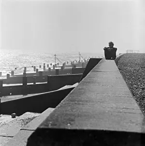 Slaughden: Sea Wall Aldeburgh